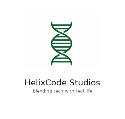 HelixCode Studios — blending tech with real life